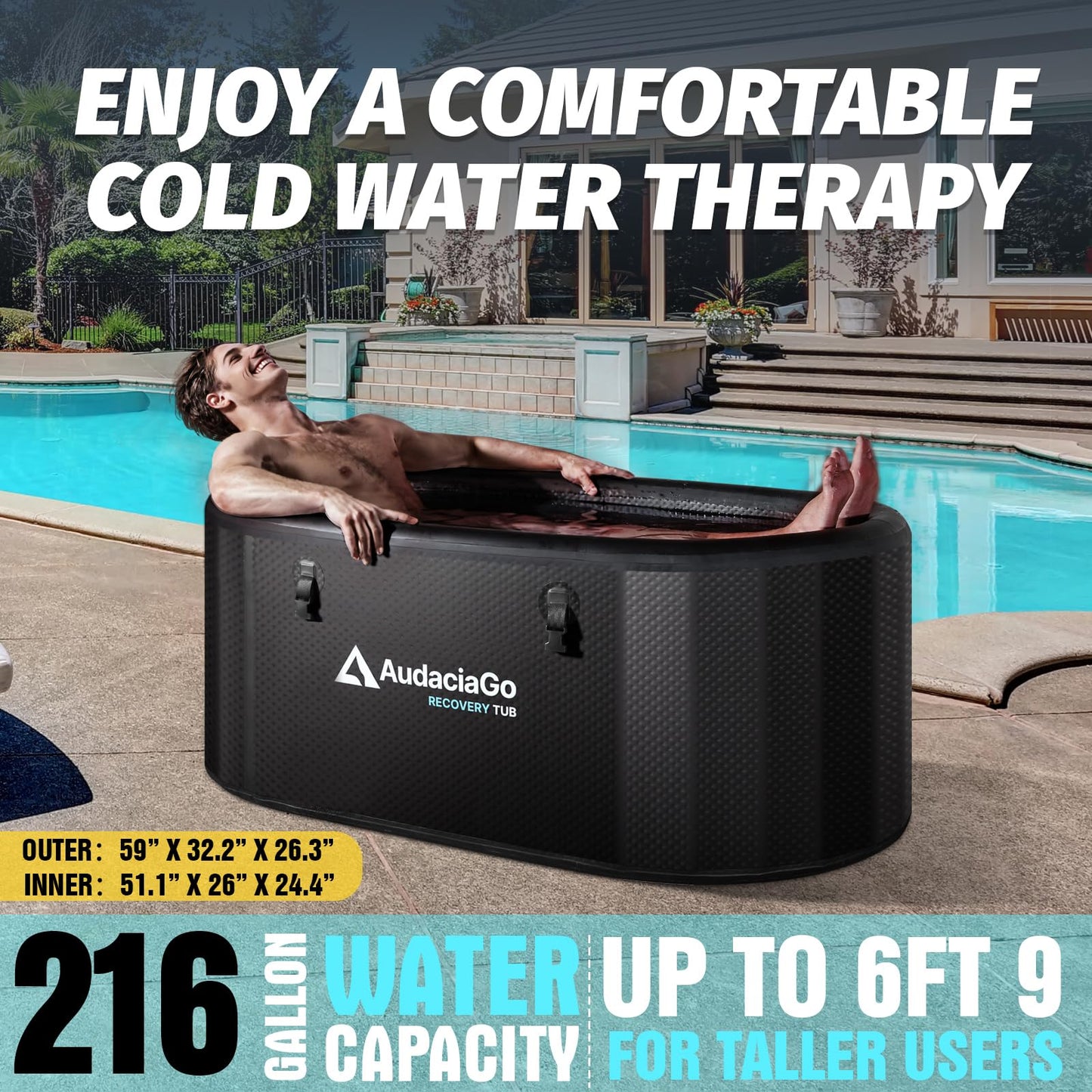 Ice Bath Tub for Athletes