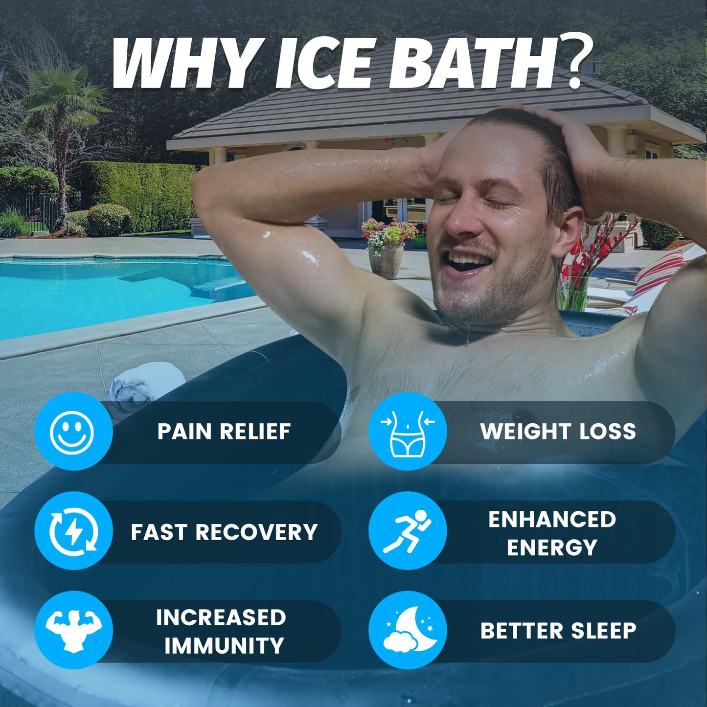 Ice Bath Tub for Athletes