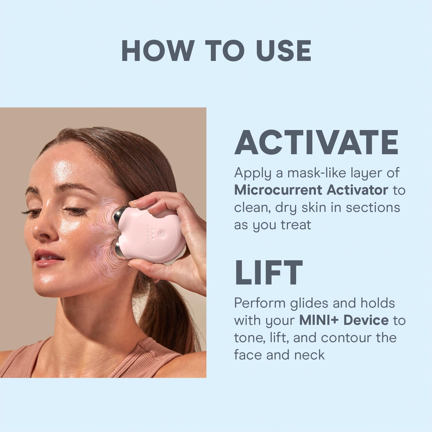Microcurrent Facial Device Kit