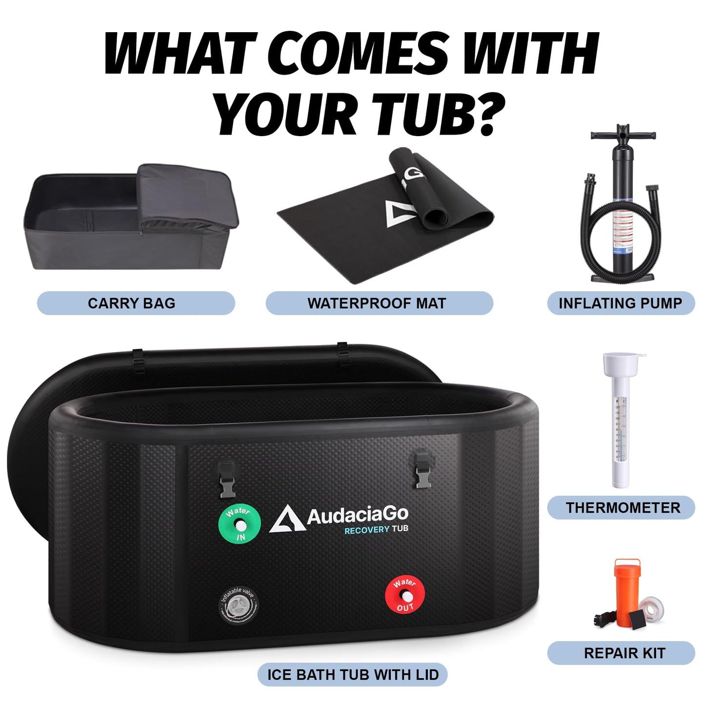 Ice Bath Tub for Athletes
