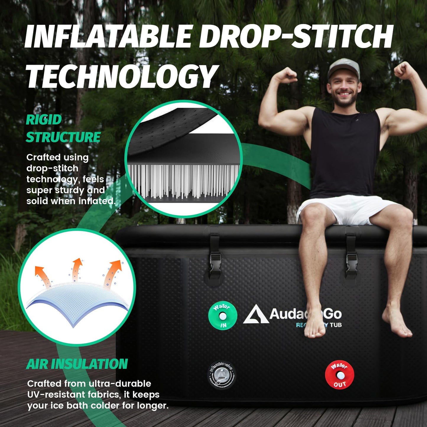 Ice Bath Tub for Athletes